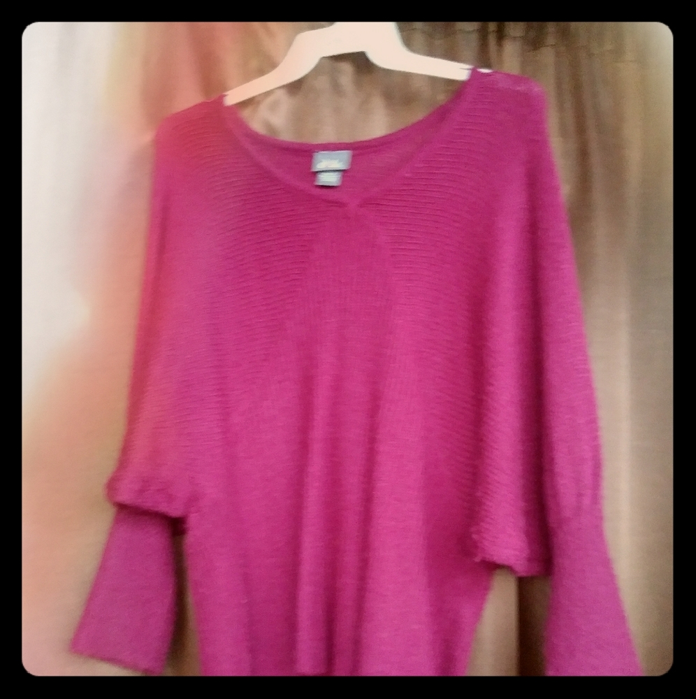 Purple/wine colored Blouse.